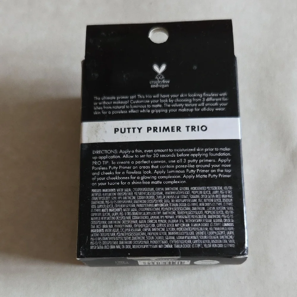 ELF Cosmetics Putty Primer Trio - Poreless, Matte, and Luminous primers NEW